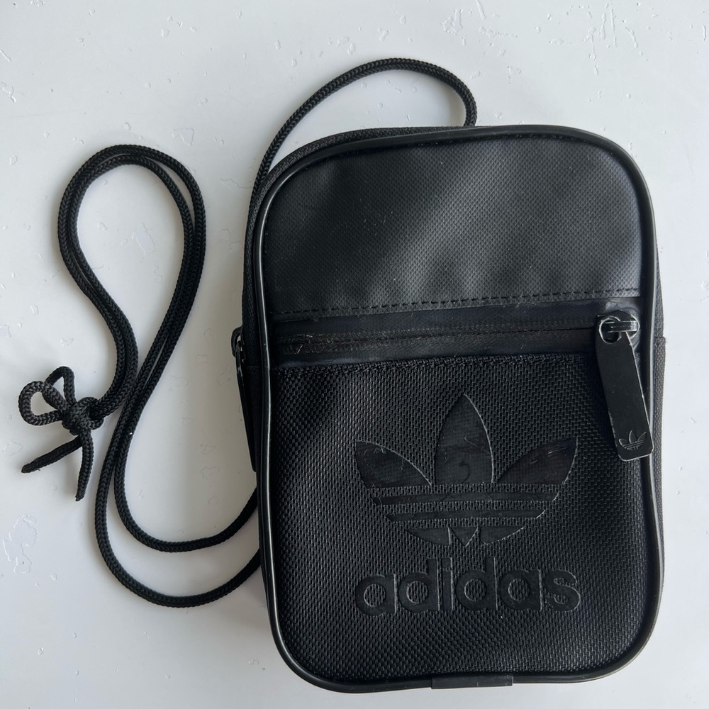 Adidas Black Crossbody Bag for Men